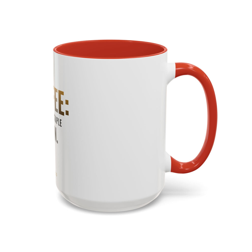 Coffee: The Only Staple I Run Mug