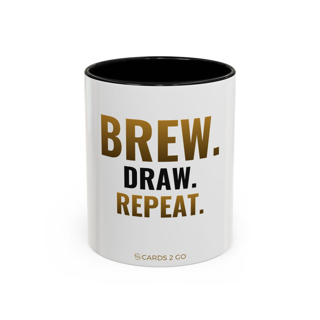 Brew. Draw. Repeat. Mug