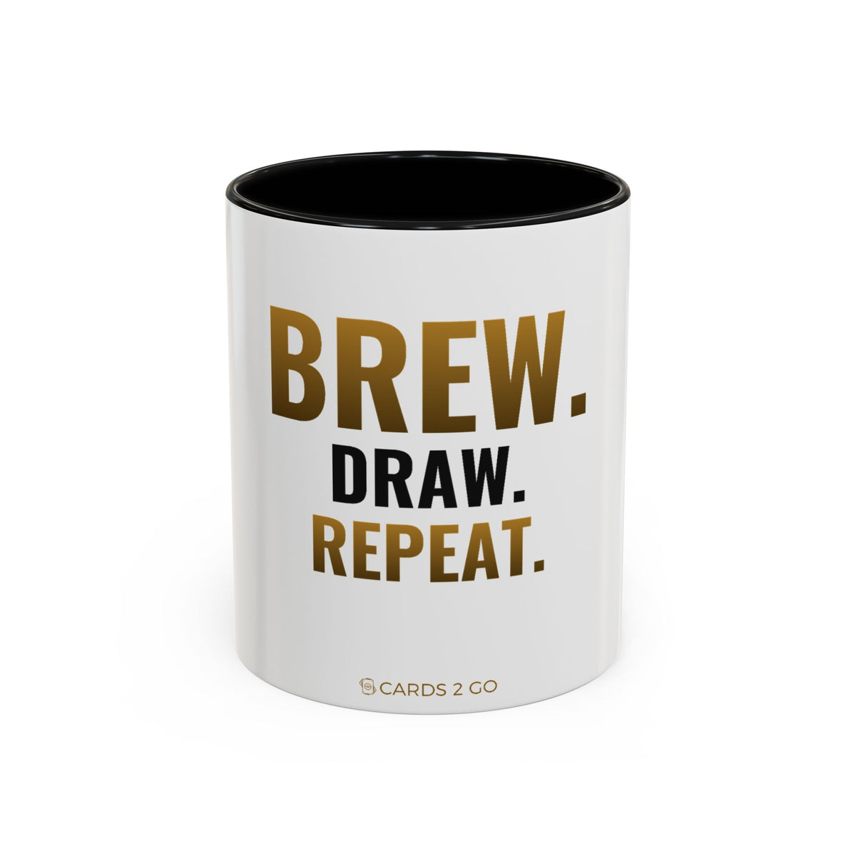 Brew. Draw. Repeat. Mug