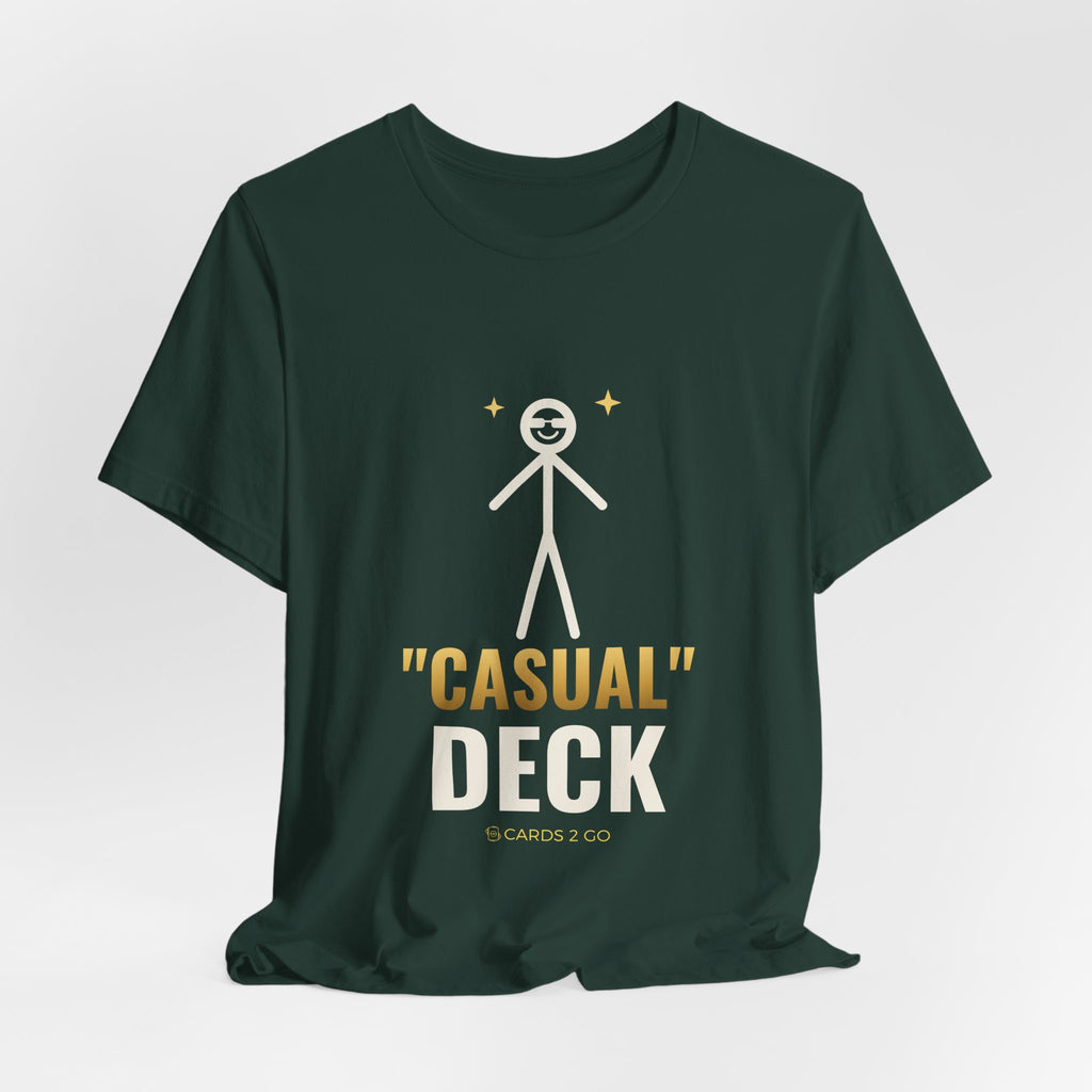 "Casual" Deck Illustrated Tee