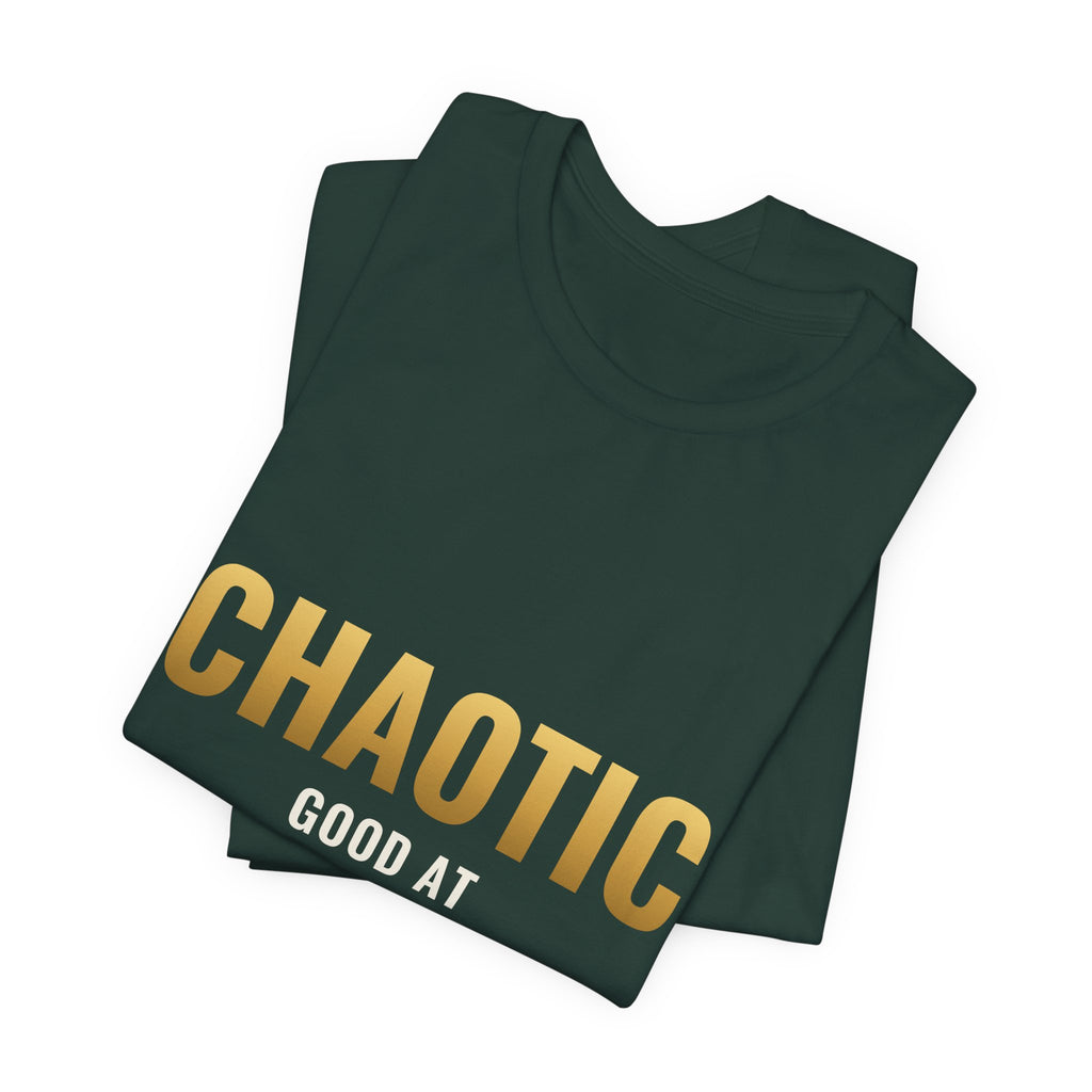 Chaotic Good At Being Broke Tee