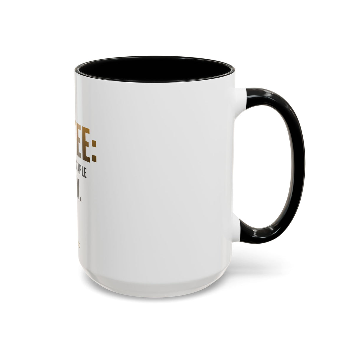 Coffee: The Only Staple I Run Mug