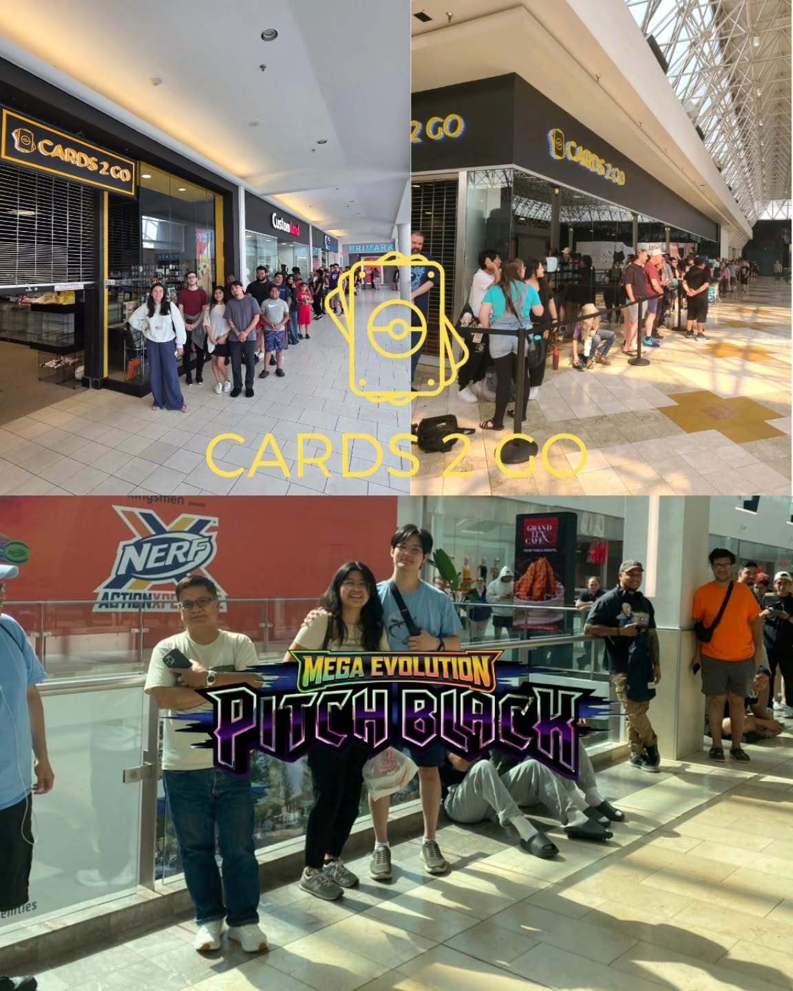Release day line at Cards2Go